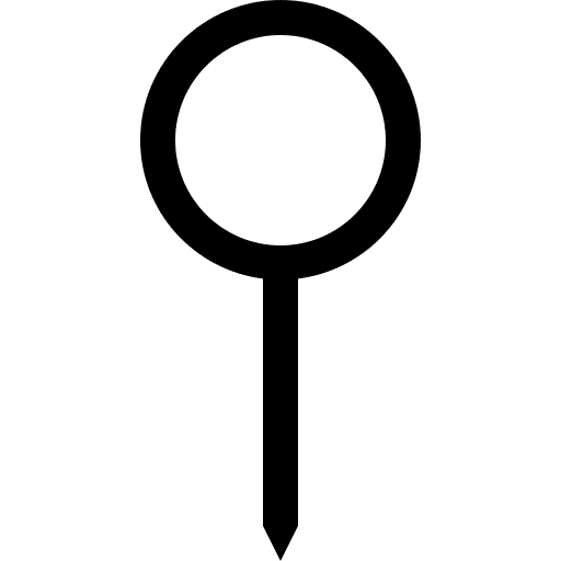 Pin map pointer placeholder location icon