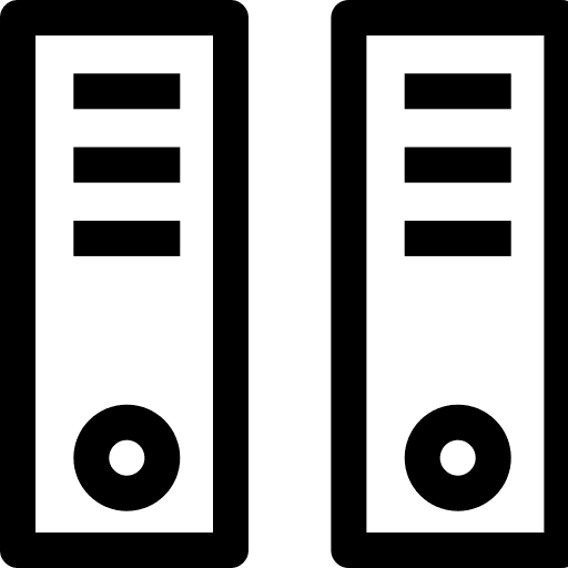 Binder files and folders binders portfolio icon