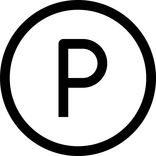 Phonograph symbol license copyright icon