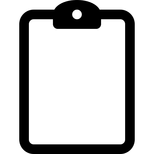 Clipboard miscellaneous tasks checking icon
