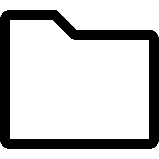 Folder data storage files and folders storage icon