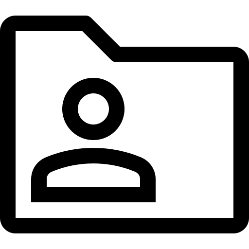 Folder files and folders interface file storage icon