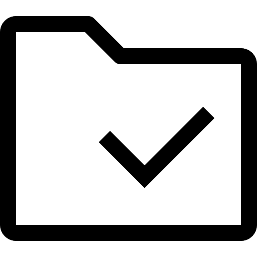 Folder storage data storage office material icon