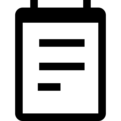 Notebook agenda address book miscellaneous icon