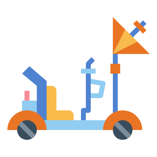Lunar roving vehicle conquer lunar roving vehicle antenna icon