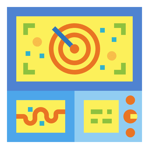 Monitors electronics computer screen icon