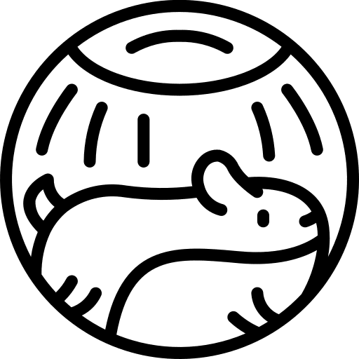 Hamster healthcare and medical animals hamsters icon