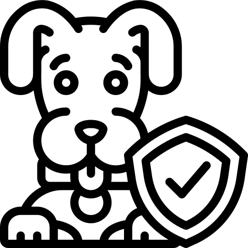 Pets dog shield pet icon