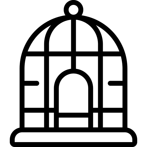 Bird animal bird birdcage icon