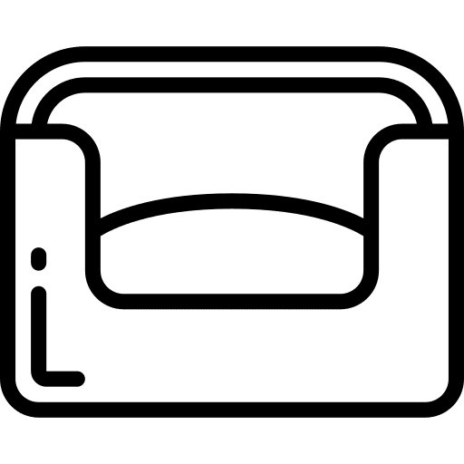 Sleeping bed sleeping pet bed icon