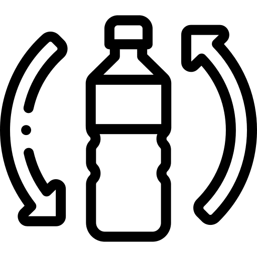 Plastic bottle enviroment ecology and environment bottle icon