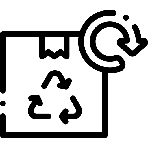 Package cardboard package delivery icon