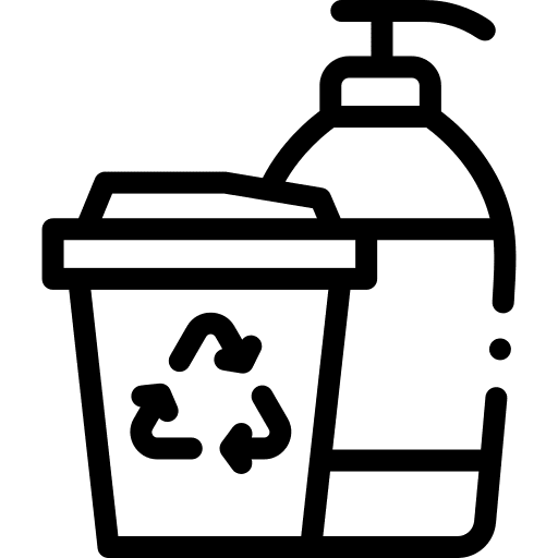 Recycle trash ecology and environment plastic icon