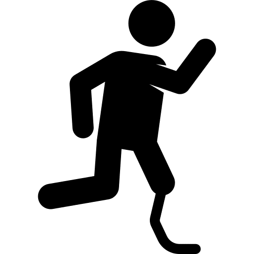 Runner people disable disabled icon