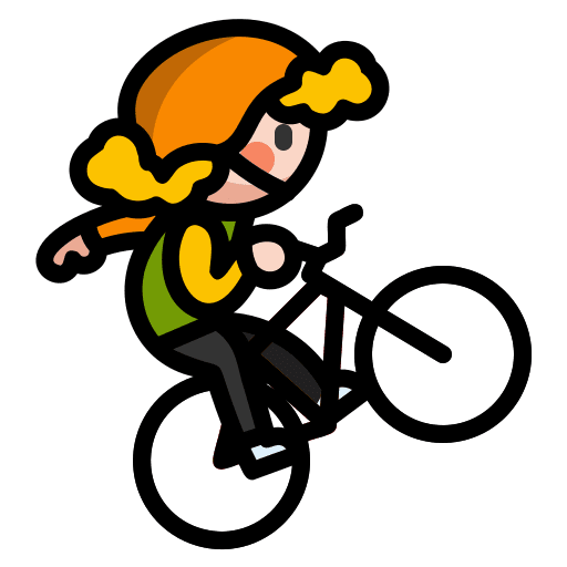 Bicycle sports fixed bicycling icon