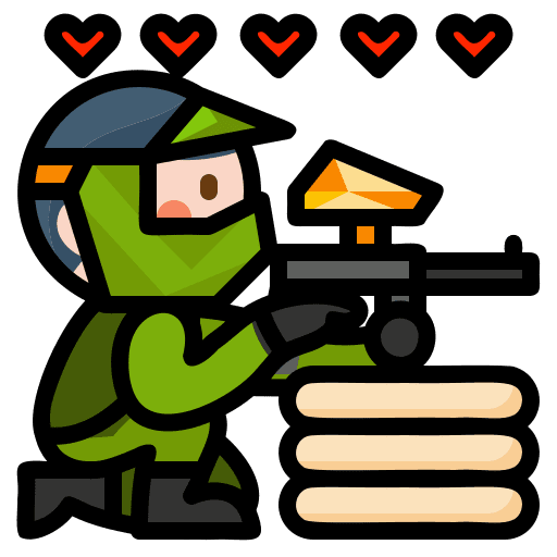 Paintball paintball gun adrenaline extreme sports icon
