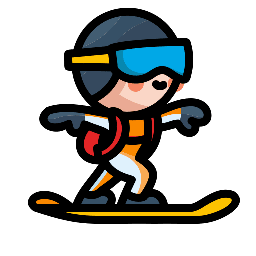 Skydiving action sports and competition adrenaline icon