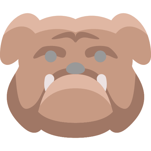 Dog dogs animals dog nose icon