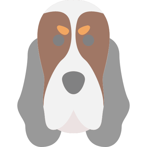 Dog dog nose mammals basset hound icon