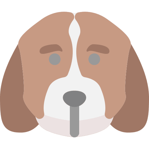 Dog dog nose dog mammals icon