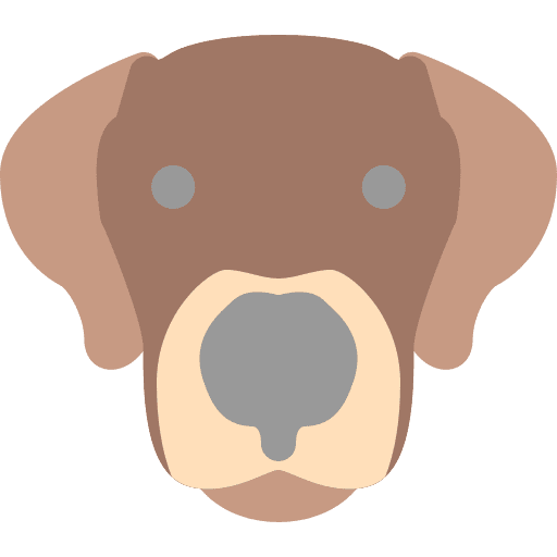 Dog pets mammals dogs icon