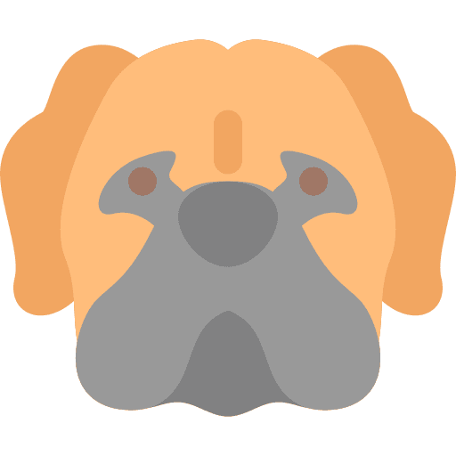 Dog animals pets dogs icon