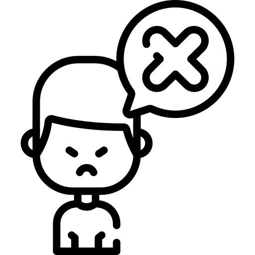 Dislike finger thumb down dislike icon