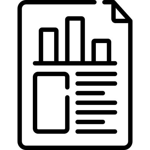 Analysis circular graphic analysis pie graphic icon