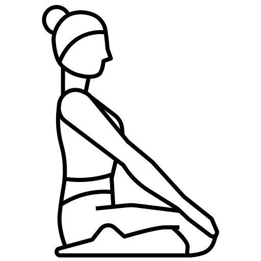 Yoga pose mantra meditation yoga icon