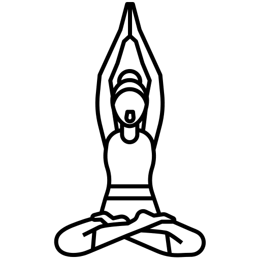 Yoga pose mantra yoga pose pose icon