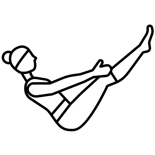 Yoga pose mantra fitness pose icon