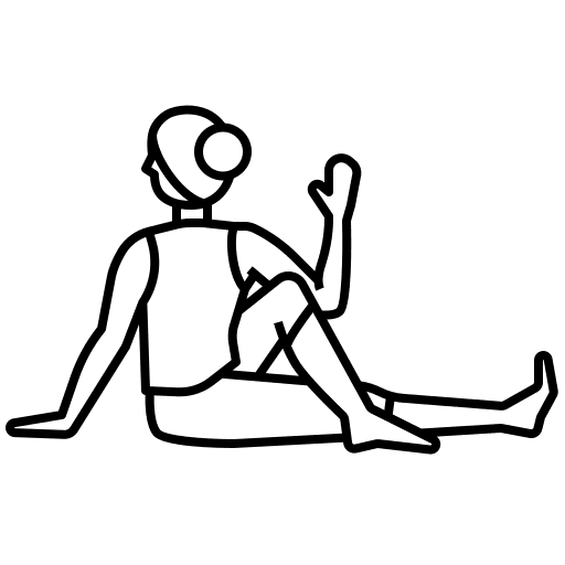 Yoga pose mantra yoga pose sports and competition icon