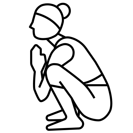 Yoga pose yoga pose mantra yoga icon