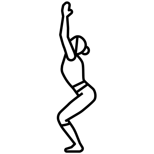 Yoga pose meditation healthy yoga pose icon