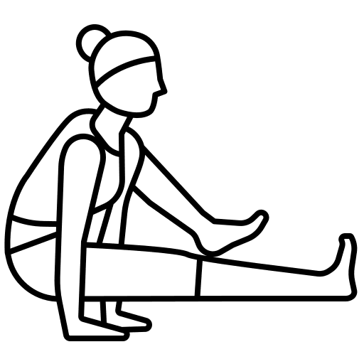 Yoga pose yoga pose fitness mantra icon