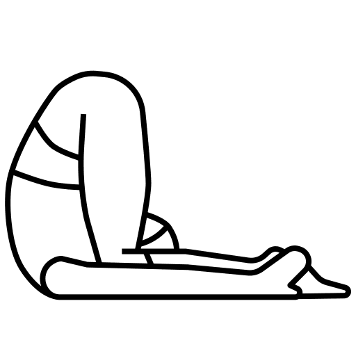 Yoga pose yoga pose healthy icon