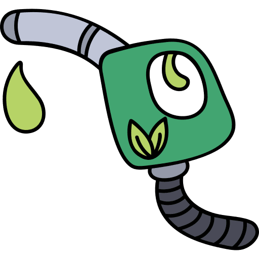 Bio energy ecology oil icon