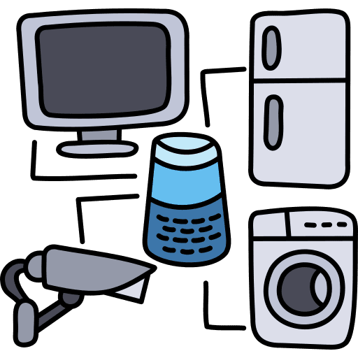 Internet of things internet of things smartphone technology icon