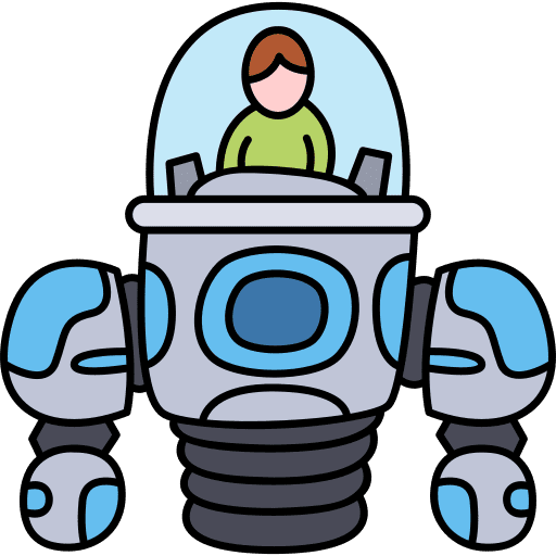 Mechanics suit electronics occupation icon