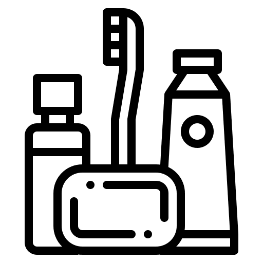 Accesories salon soap bathing icon