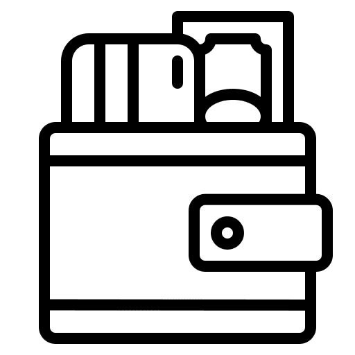 Money travel finance money icon