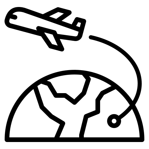 Worldwide airport tour worldwide icon