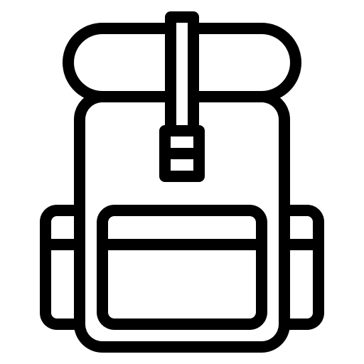 Backpack backpack travel travel bag icon