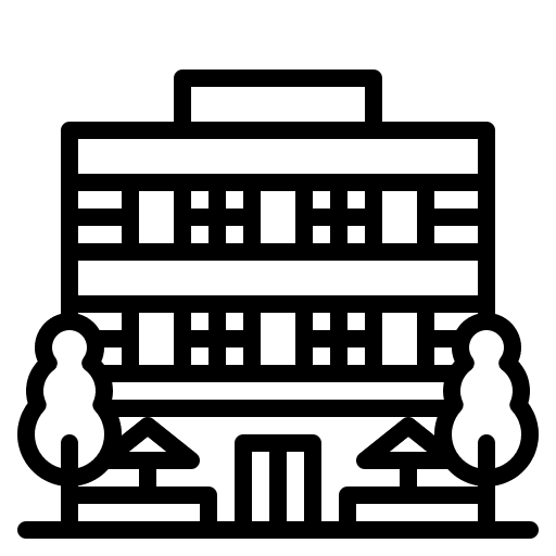 Hotel motel trip hostel icon