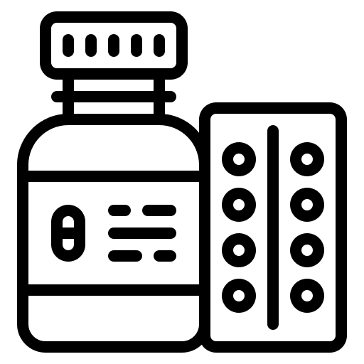 Medicine bottle drugs medicine icon