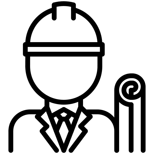 Architect architect architecture and city man icon