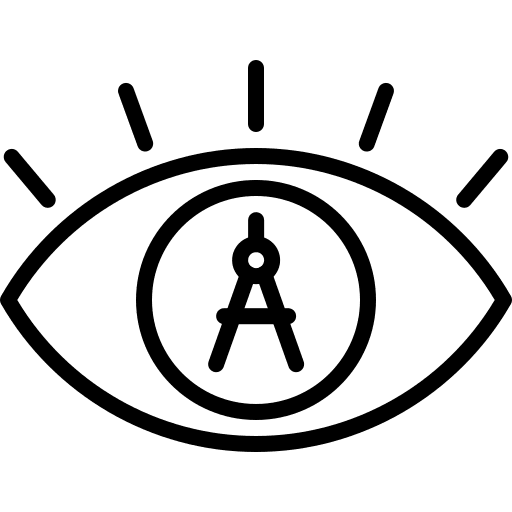 Architect architecture and city architect vision icon