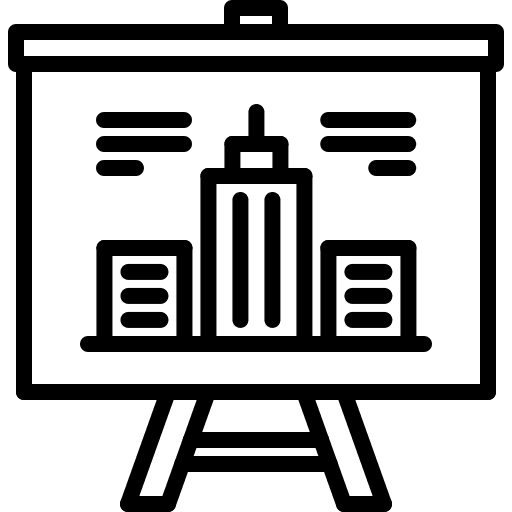 Presentation architect information presentation icon