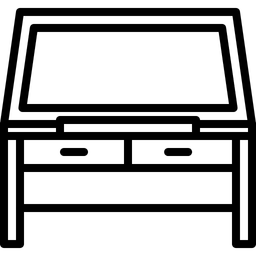 Table table architecture and city architecture icon