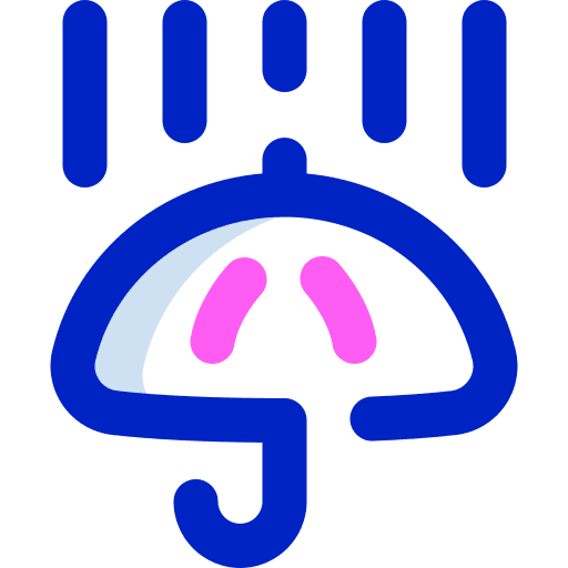 Rain weather insurance nature icon